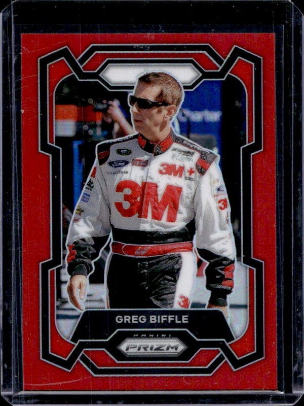 2024 Panini Prizm Greg Biffle Red Prizm #/299
