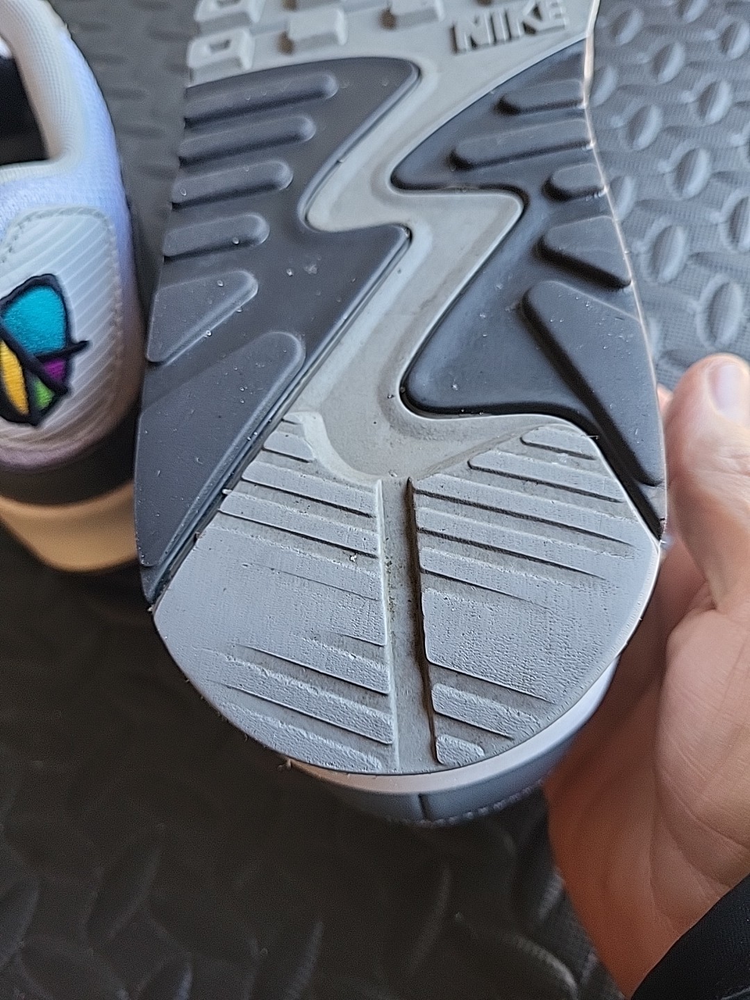 Nike Air Max 90 Peace, Love, Basketball Sneakers Size13 Preowned VG thumbnail 18