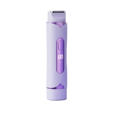 Combined Electric Cutter For Intimate Body Depilation Constructed In LED Battery