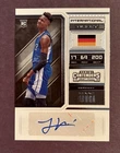 2018 Contenders Draft Picks #130 Isaac Bonga Rookie Ticket Autograph RC