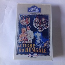 Big Box VHS Tape Rare Movie The Tiger of Eschnapur Debra Paget Fritz Lang 1950s