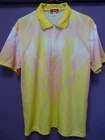Nittaku Japan JTTAA Table Tennis Jersey Table Tennis T-Shirt Size: XL Yellow - Pink