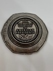Set Of 5 American Collectors Guild Presidential Pewter Miniature Plates 2" — photo 9