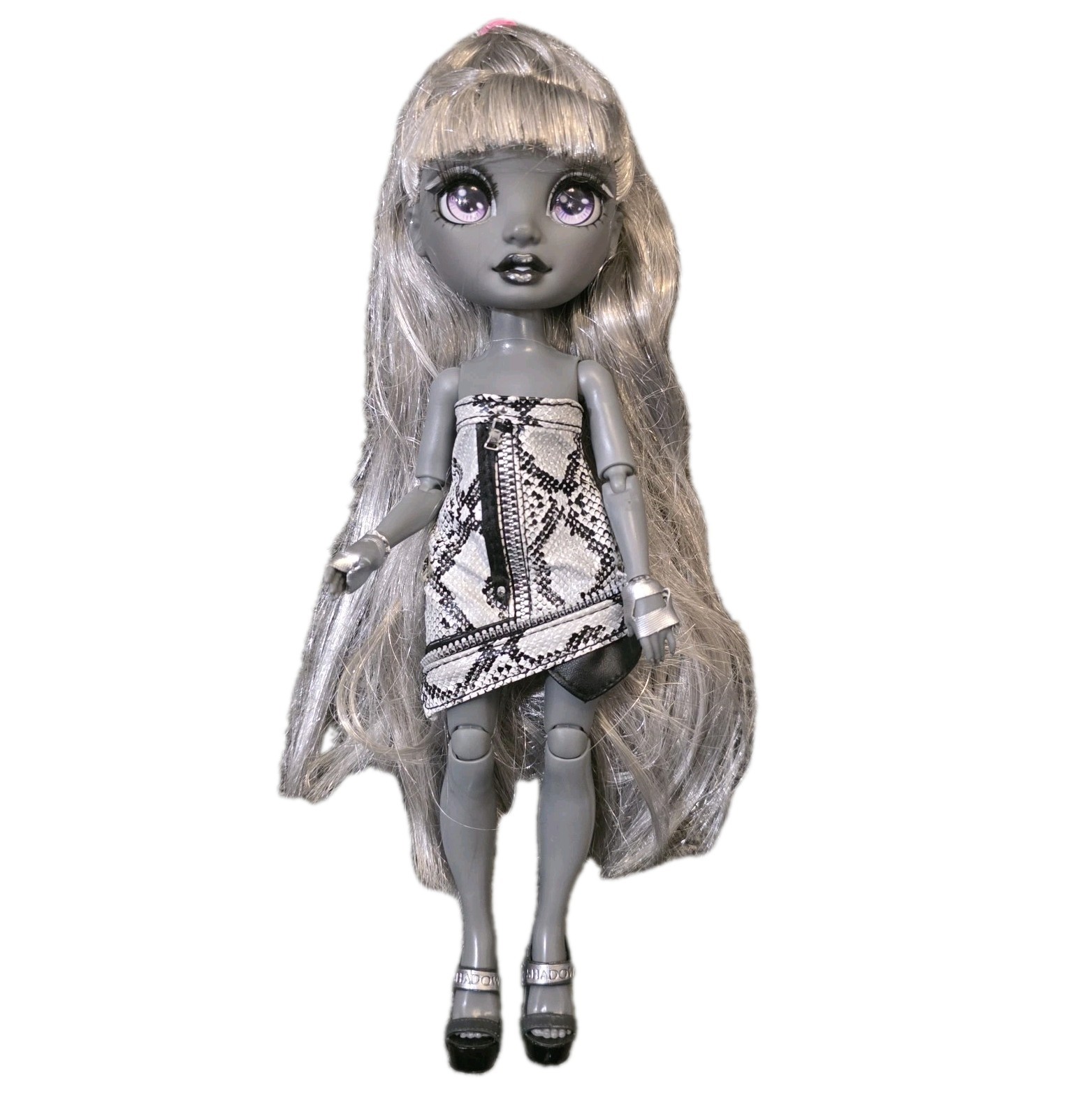 Shadow High Doll Luna Madison 10"" Fashion Toy Figure 2019 MGA Snake Skin Dress