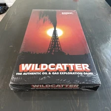 1981 VTG Wildcatter The Authentic Oil & Gas Exploration Board Game  NIB Landman 