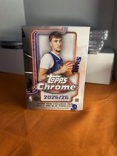 🔥🏀🔥 2025 / 2026 Topps Chrome Basketball NBA Factory Sealed Blaster Value Box