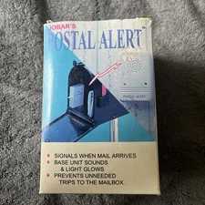 Jobar Postal Alert Vintage 1999 Mailbox Alarm