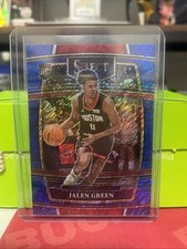 Jalen Green [Blue Prizm] #7 Prices [Rookie] | 2021 Panini Select