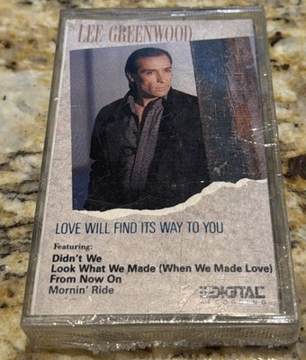 LEE GREENWOOD- LOVE WILL FIND ITS WAY TO YOU CASSETTE MCA RECORDS NEW SEALED