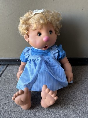 Vintage Vicma Bambo Bamboo Thumb Sucking Baby Doll 1980s Girl Blonde 20 