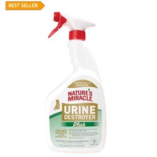 32 Oz Nature s Miracle Urine Destroyer Plus - Safe for Pets Powerful on Stains