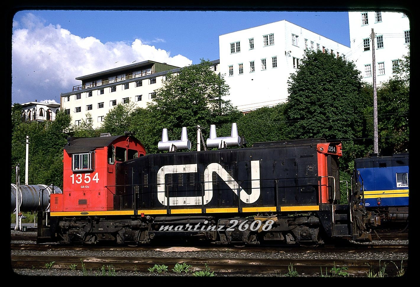 (W) ORIG TRAIN SLIDE-CANADIAN NATIONAL (CN) 1354 ROSTER | eBay