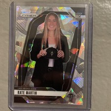 2024 Prizm WNBA Kate Martin Prizm #148 Silver Ice Prizm Image Variation (RC) SP