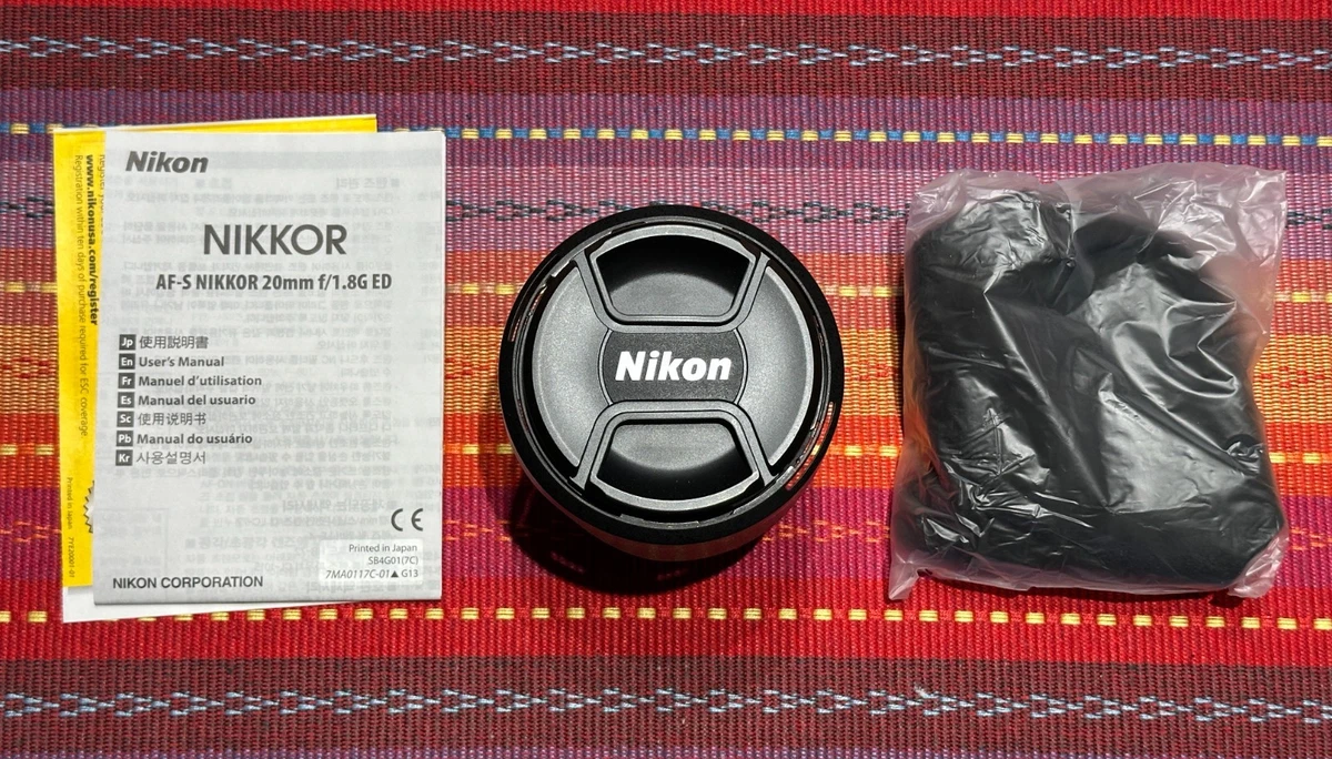 Nikon f/1.8 Camera Lenses 20mm Focal | Updated Oct 2026