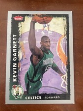 Kevin Garnett 2008-09 Fleer Boston Celtics Card #2 HOF NBA