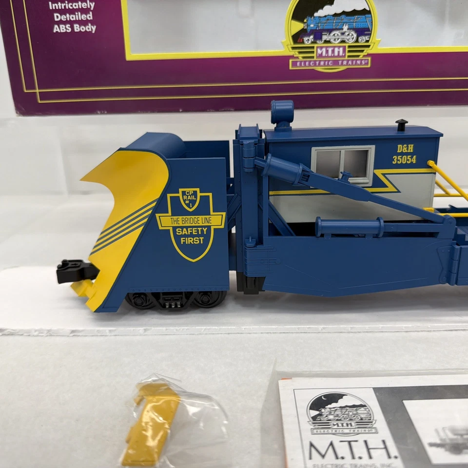 MTH Premier 20-98242 Delaware & Hudson Jordan Spreader O Gauge New #35054 D&H - Image 4 of 4