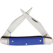Rough Ryder RR2170 Muskrat Folding Pocket Knife Blue Mule Series