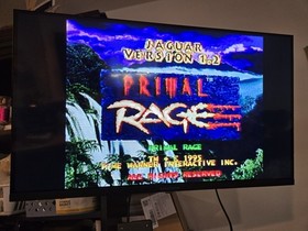 Atari Jaguar CD Game System Console w/ MemoryTrack Cartridge and Power Adapter