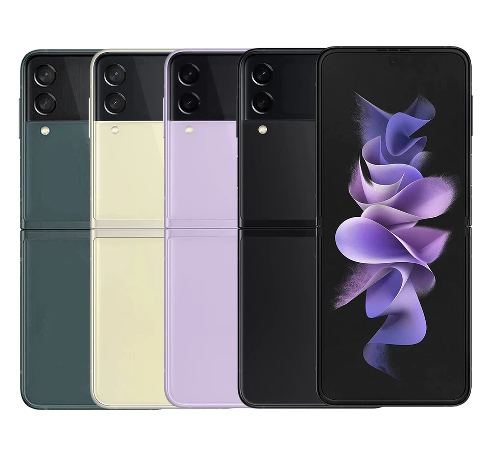 Nuovo Samsung Galaxy Z Flip3 (5G) 128GB/256GB 8GB RAM Sbloccato Smartphone 6,7'' - Immagine 2 di 4