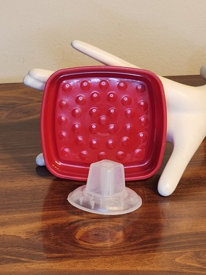 Vintage Tupperware Scouring Pad Gripper and Holder #804 and #357 Tupperware 