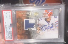 2010 Upper Deck Exquisite Collection - Rookie Signature Patch Tim Tebow #110 /75