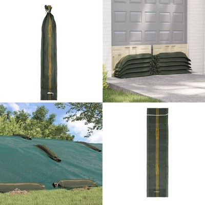 Sandsäcke Dunkelgrün HDPE Industrielle Outdoor Bau Haltbare Wetterfeste vidaXL