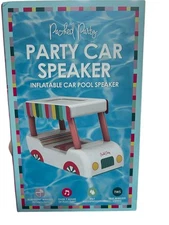 Bluetooth Speaker for Pool, Waterproof Inflatable Floating Party Car XPX7 7HOURS