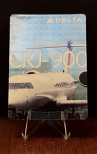 Delta Airlines Pilot Trading Card #50 CRJ-900 MINT CONDITION!!!!
