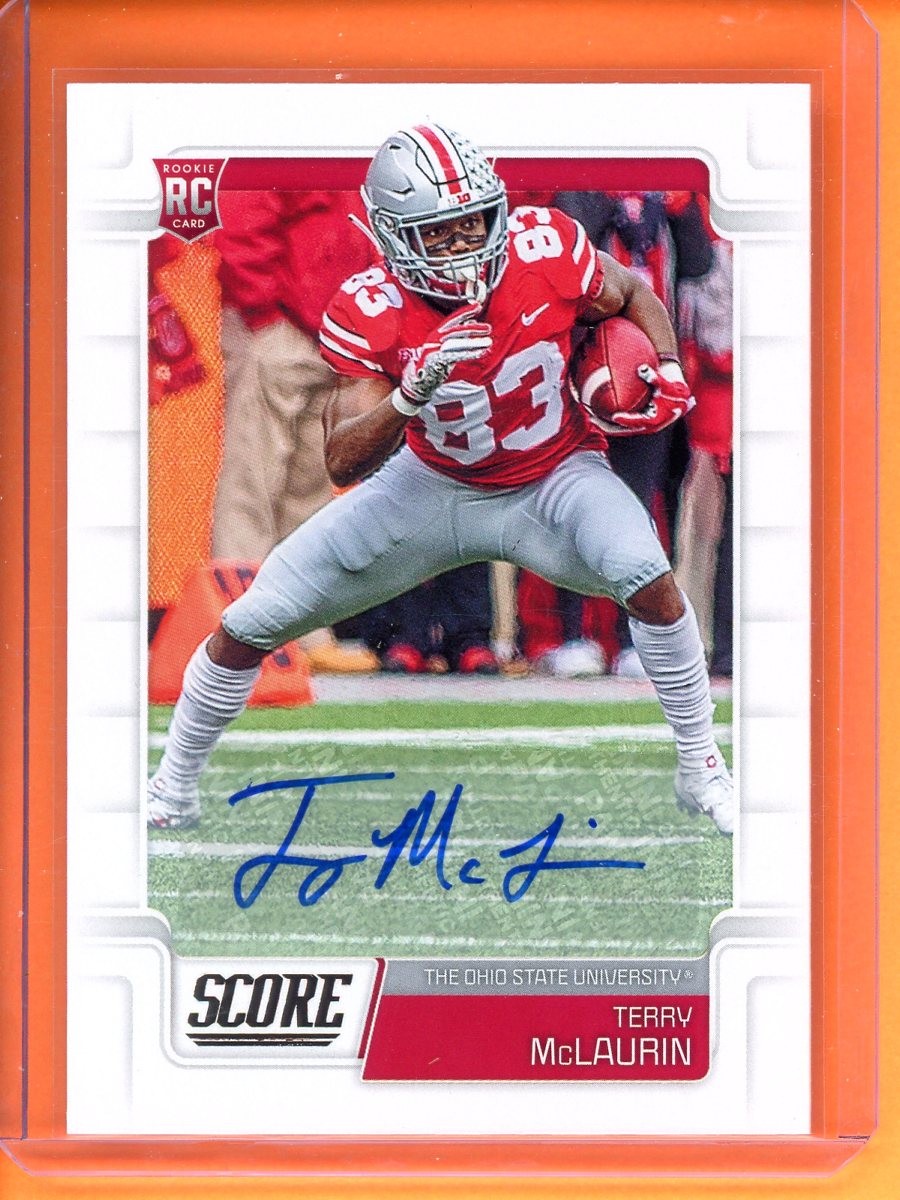 Terry McLaurin Rookies Signatures 2019 Score #424
