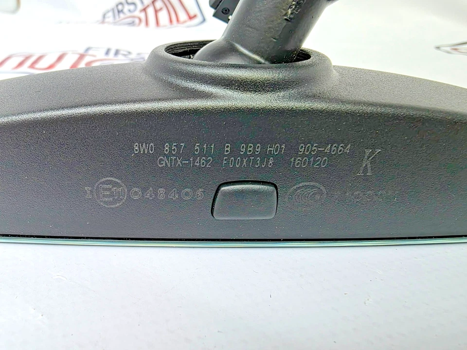 Genuine Audi A5 A6 A7 Q5 Q7 Q8 Interior Mirror Auto Dimming Frameless - Image 2 of 4