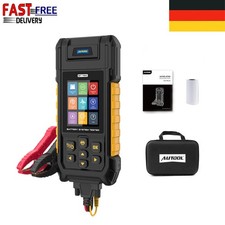 KFZ Batterieprüfer Auto Batterietester mit Drucker 6V 12V 24V 36V 48V 60V 72V