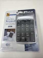 Targus Ultra Mini 19-Key Numeric Keypad with USB Hub Black