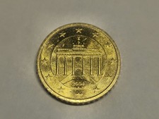 2004 Euro 50 Cent Coin German F Deutschland