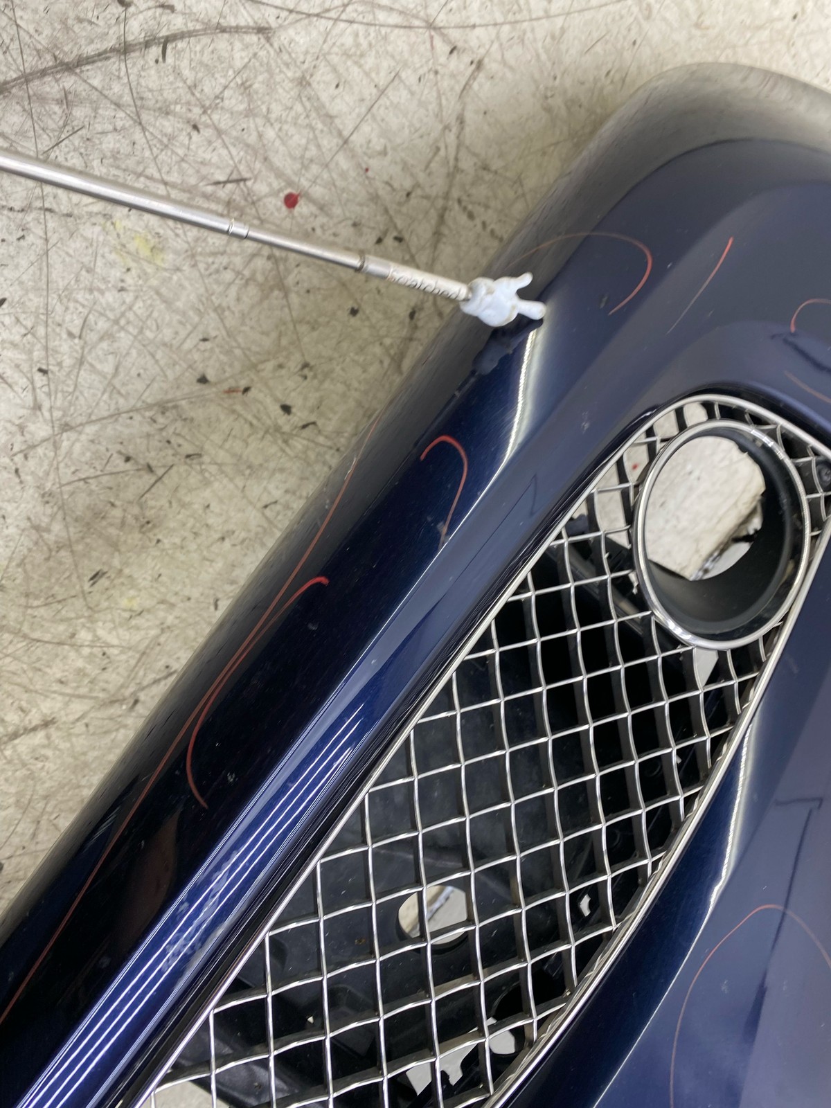 2010-2016 BENTLEY MULSANNE FRONT BUMPER COVER FOG LIGHT W/O RADAR SENSORS