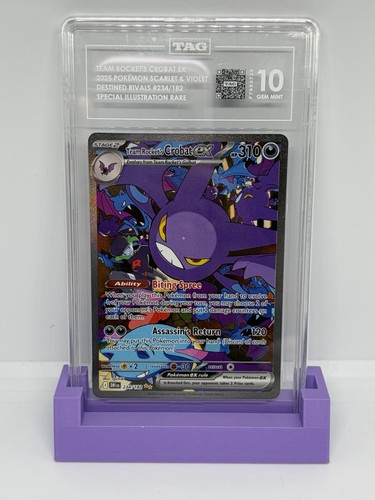 Team Rocket's Crobat ex graded TAG 10 for sale on eBay