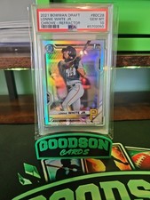 JORDAN LAWLAR 2021 Bowman Chrome Draft Refractor Rookie PSA 10 Diamondbacks