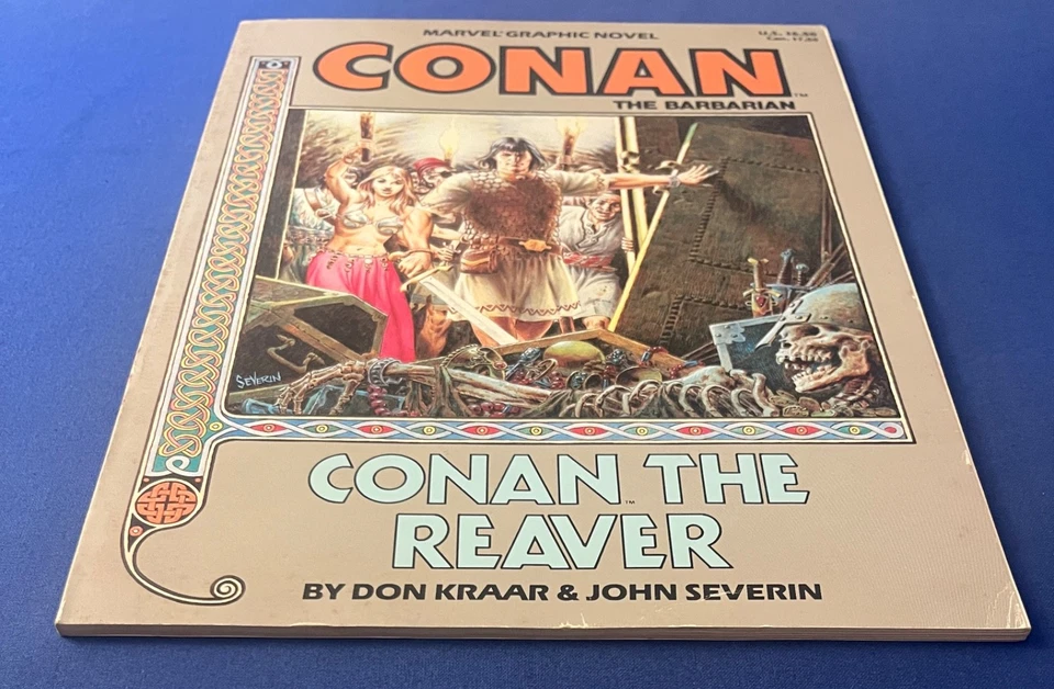 Marvel Graphic Novel: Conan the Reaver 1987 Copper Age (FN-VF) - Image 2 of 4