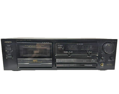 Aiwa AD-F410 Stereo Cassette Deck HX-Pro Vintage Powers On