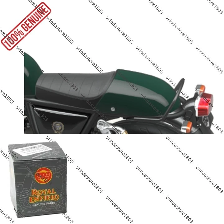 For Royal Enfield British Racing Green Dual Seat Cowl Continental GT 650 1990500 - Image 4 of 4