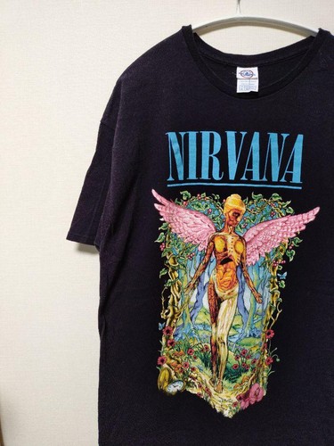 Vintage NIRVANA Kurt Cobain T-shirt, good condition, authentic, N5597 - Picture 16 of 24