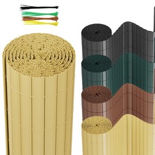PVC Sichtschutzmatte Balkon Zaun Sichtschutz Garten Sichtschutzzaun Windschutz