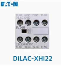 1PC Eaton DILAC-XHI22 Communication contactor auxiliary contact module
