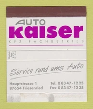 Matchbox - Auto Kaiser Cars Hauptstrasse