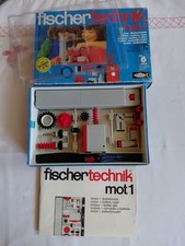 fischertechnik Motorkasten Mot 1 *Motor* OVP mit Anleitung/Blister, Top