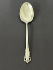 Sterling Silver Lunt Sugar Spoon 6” Beautiful Floral Design 1.1 Oz In Weight