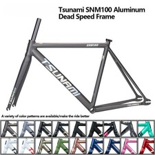 700C Set Telaio Ingranaggio Fisso 49/52/55/58CM Singola Velocità Pista Bici Telaio Ricambi