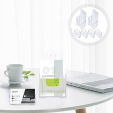 Display Stand Clear Book Desk Document Holder Desktop Storage Bookshelf