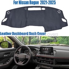 New Fits 2021-2025 Nissan Rogue Leather Dashboard Dash Cover Dashmat Carpet New Fits 2021-2025 Nissan Rogue Leather Dashboard Dash Cover Dashmat Carpet