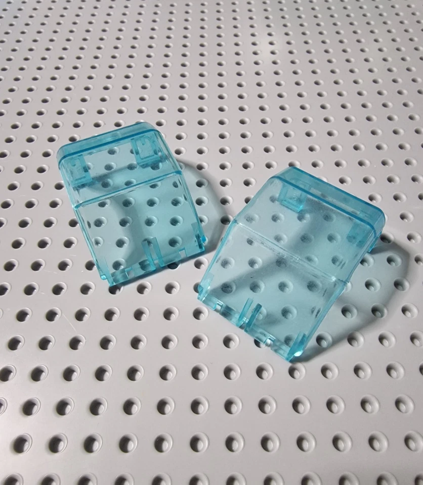 LEGO Windschutz Trans. Blau Blue Windscreen 4x4x4 1/3 Helicopter Auto 2483 A227 - Bild 1 von 1