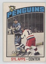 1976-77 O-Pee-Chee Syl Apps Jr Syl Apps #50 0a4